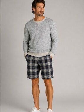 Upwest Men's Gray Crewneck Sweater Medium